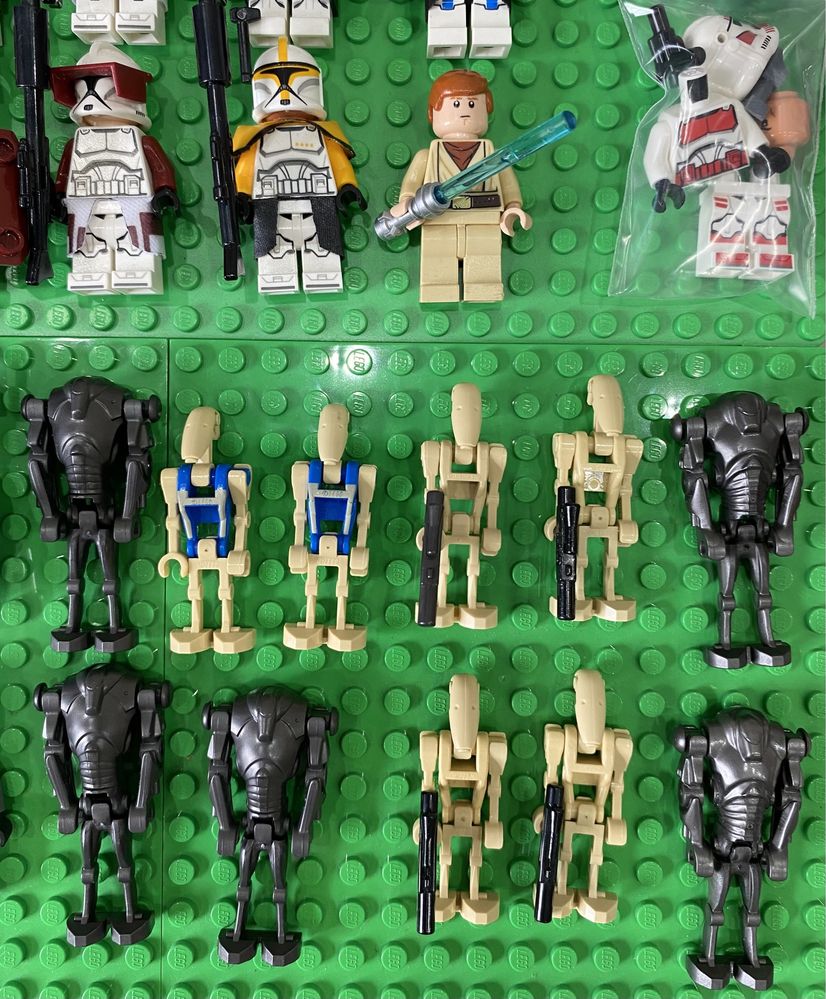 Lego Star Wars (оригинал) Фигурки, части, аксессуары.