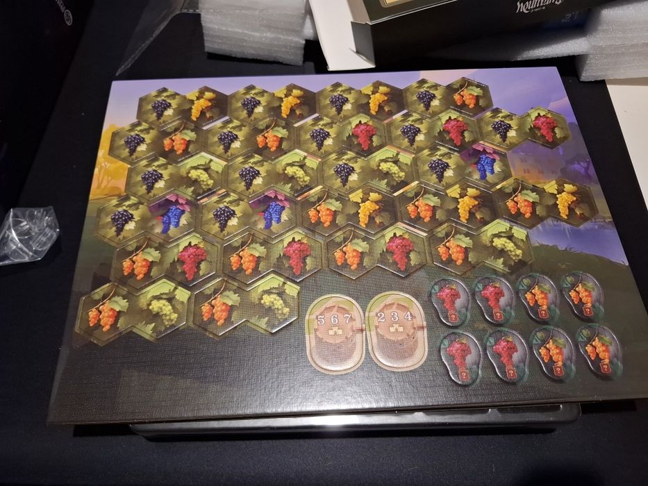 Zamki Burgundii kartonowe znaczniki z edycji Awaken Realms