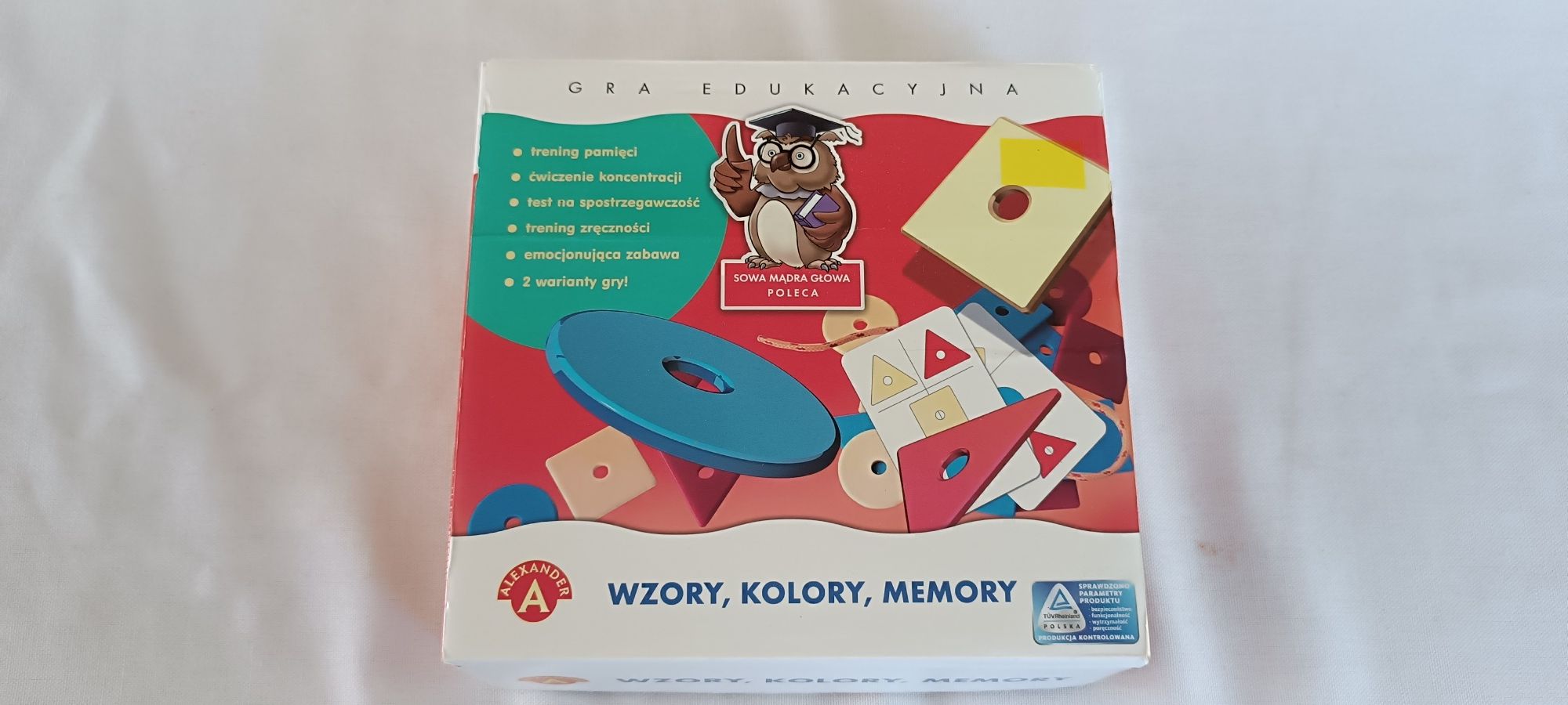 Gra wzory, kolory, memory