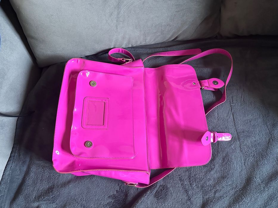 Różowa duża torba torebka