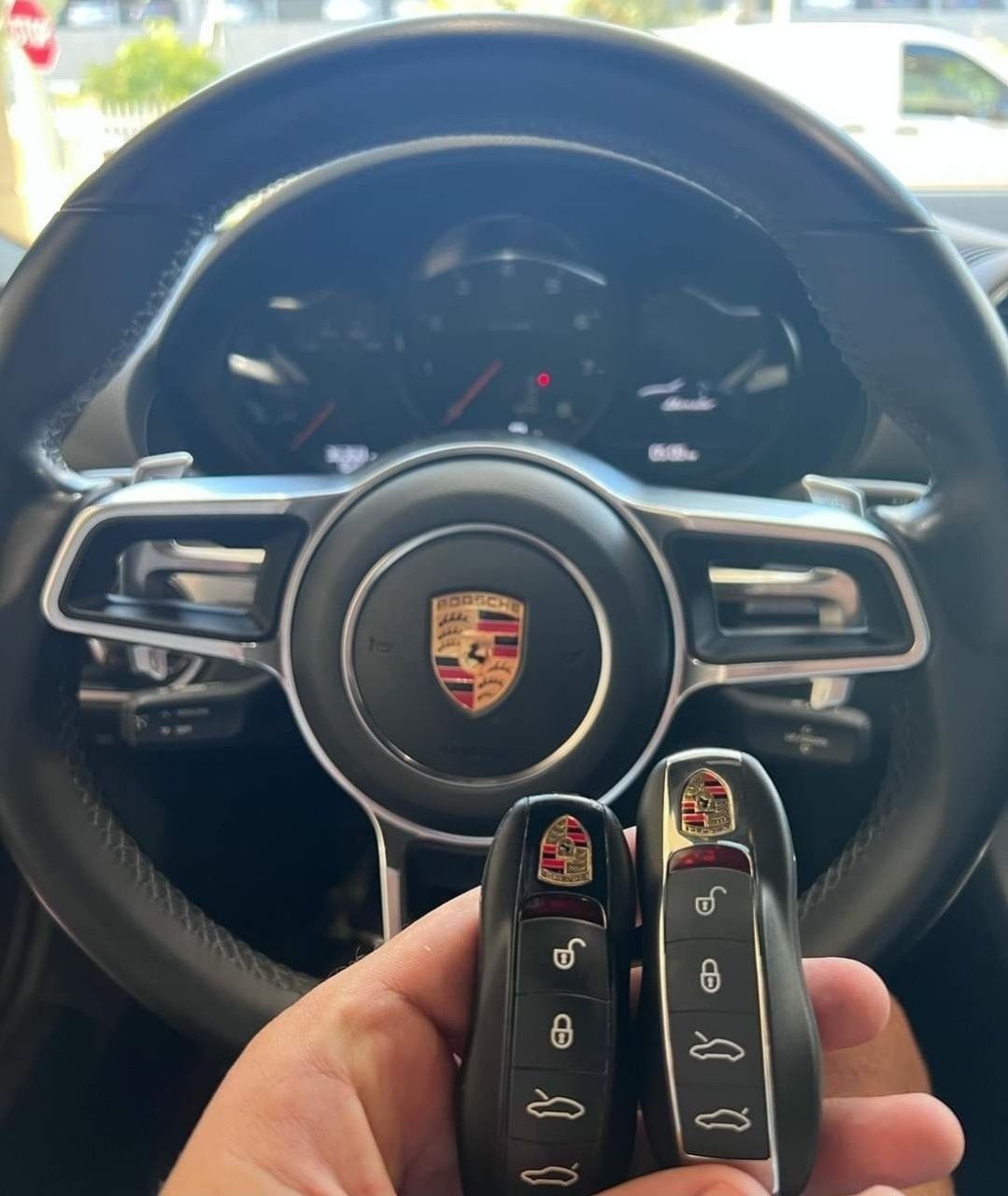 Kluczyk klucz pilot Porsche Macan Panamera Cayenne 911 Cayman 718