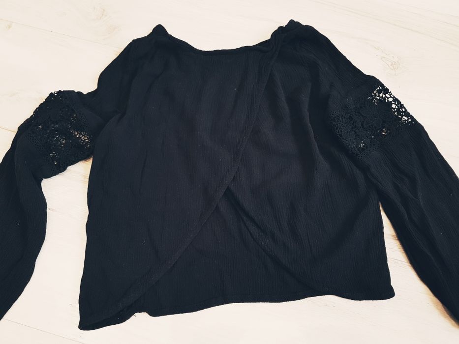 Spódnica ZARA jeansowa r 140 postrzępiona HIT LATA