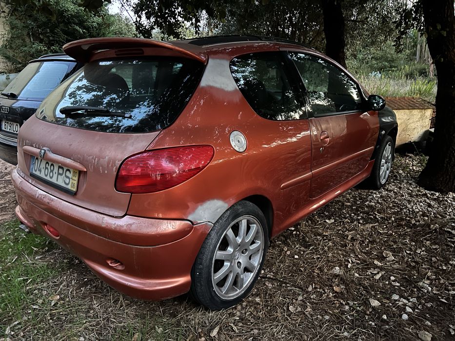 Peugeot 206 gti 2.0 s16 troco