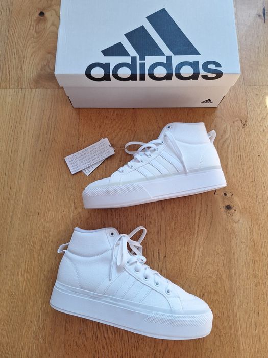 Buty trampki adidas bravada 2.0 mid platform skateboarding