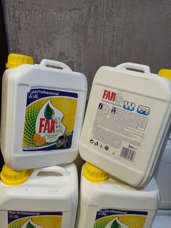Professional FAiR. 5л. Лимон Моющее Средство для мытья посуды Гель