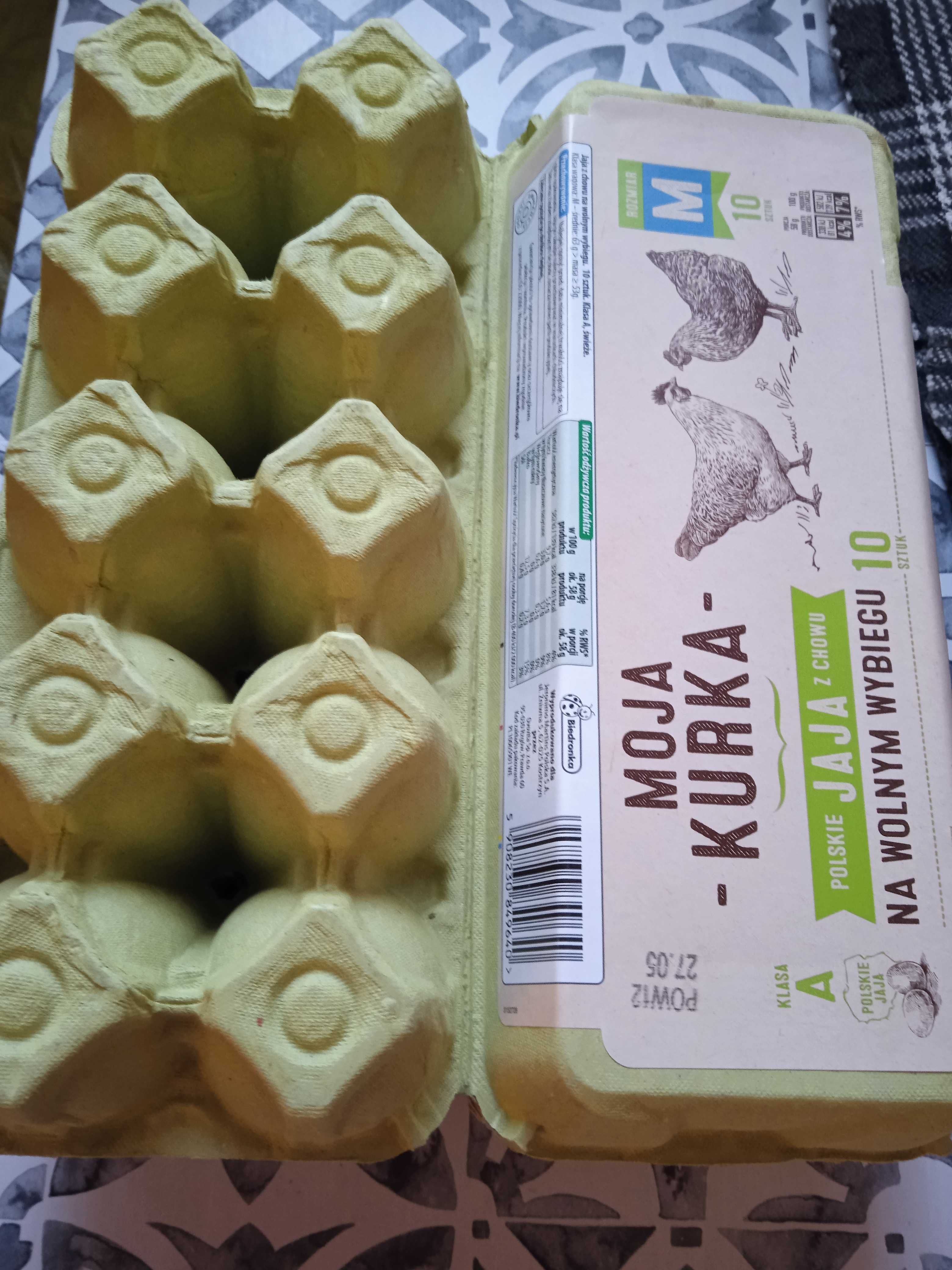 Wytłaczanki pudełka pojemniki wytłoczki na jajka - 1 zł. za 1 szt.