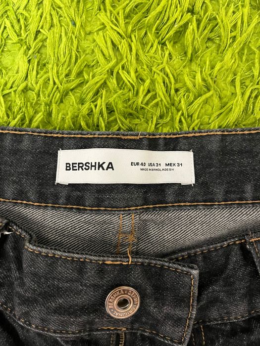 широкі джинси Бершка 40р SK8 opium