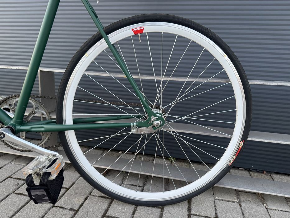 Rower fixie ostre koło singlespeed gravel XXL BAR8 Canyon Rose retro