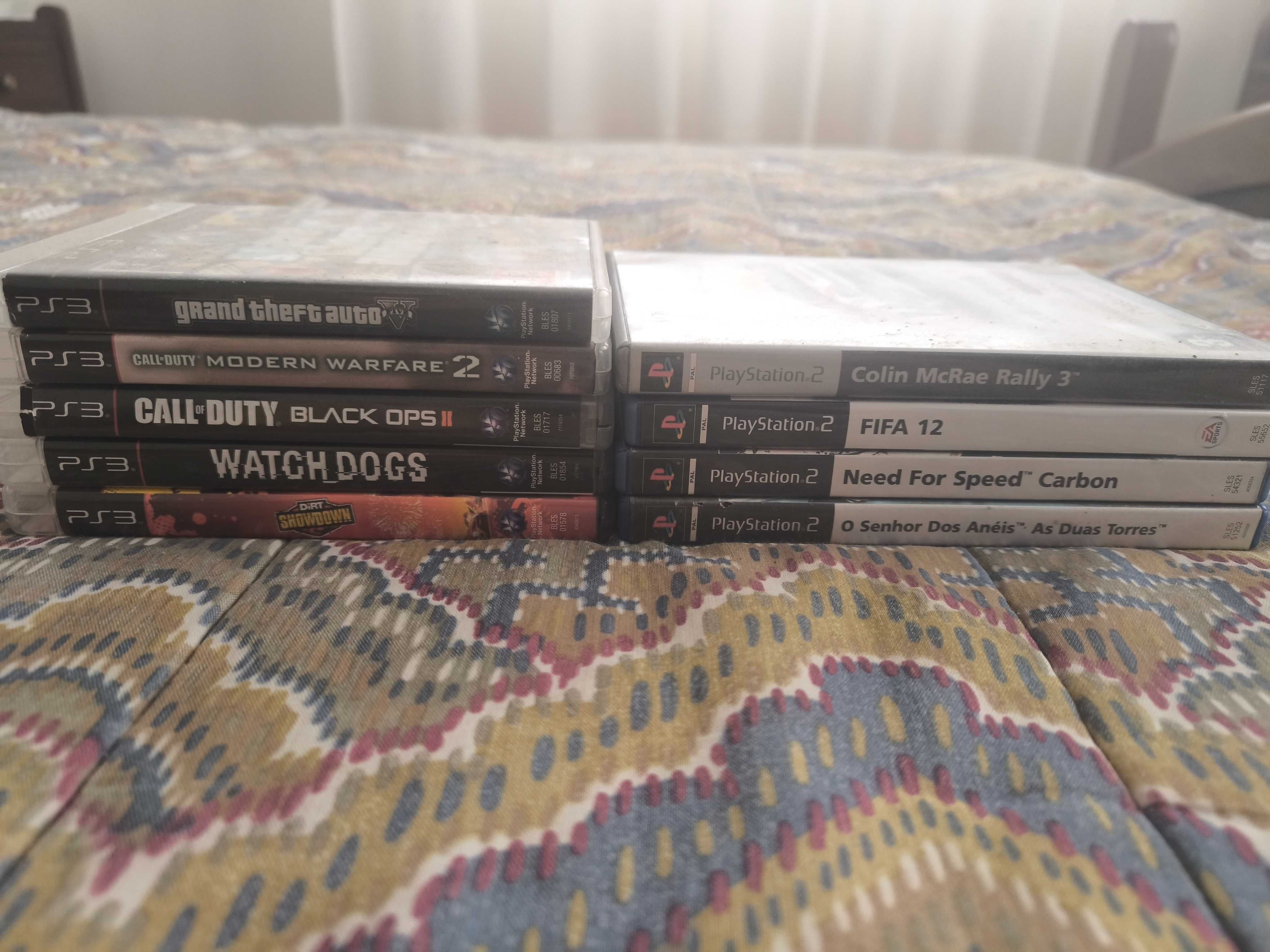 Jogos Originais PS2 e PS3