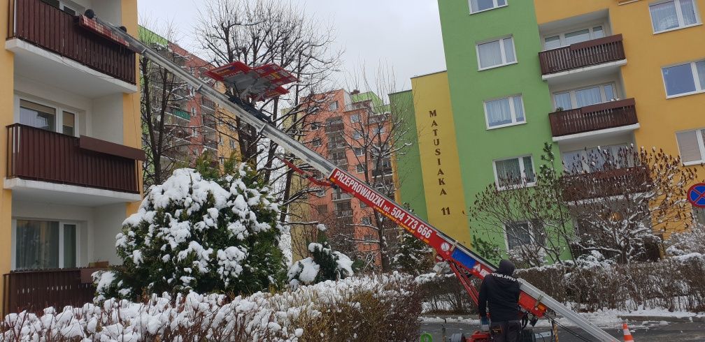 Winda dekarska budowlana zwyżka