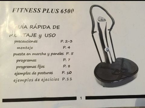 Plataforma Oscilante Fitness Plus 6500