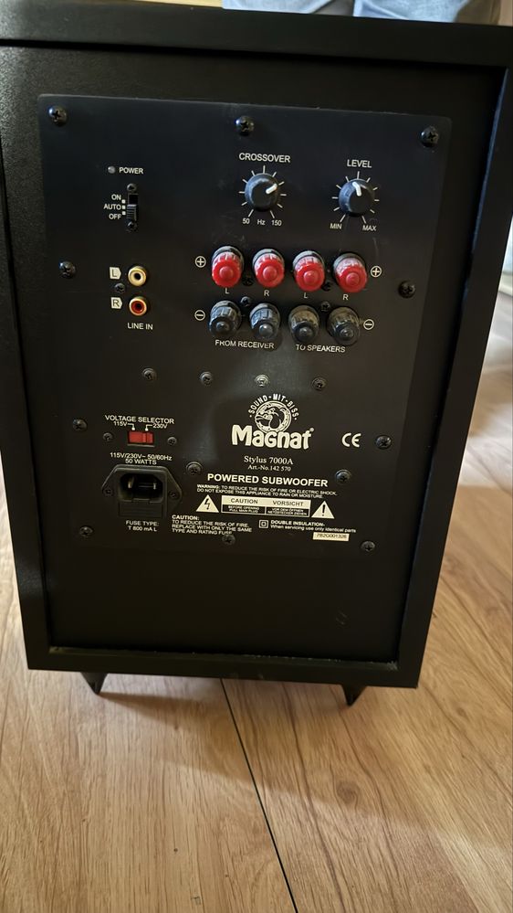 Subwoofer aktywny Magnat
