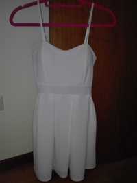 Vestido curto branco