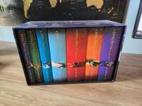 Kolekcja książek Harry Potter - wszystkie tomy w twardej oprawie