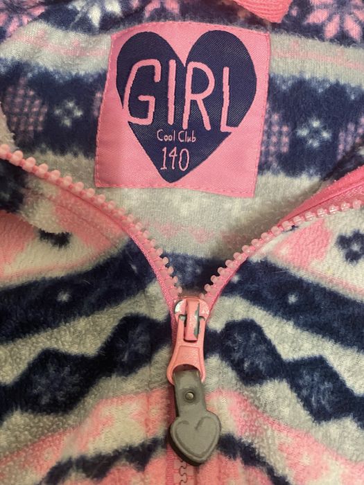 Флисовая кофта 140 см 8-10 р.