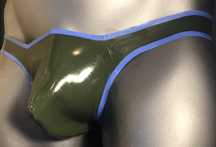 Stringi męskie Latex Lateks
