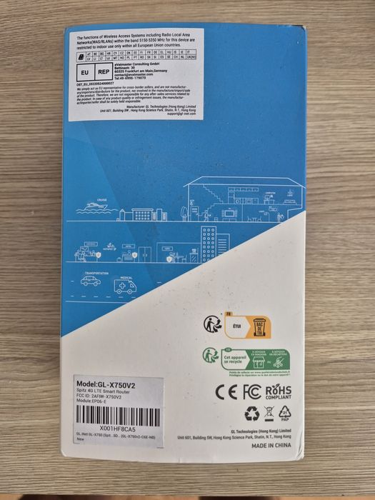 Router GL.iNet GL-X750 (Spitz) -  LTE 4G