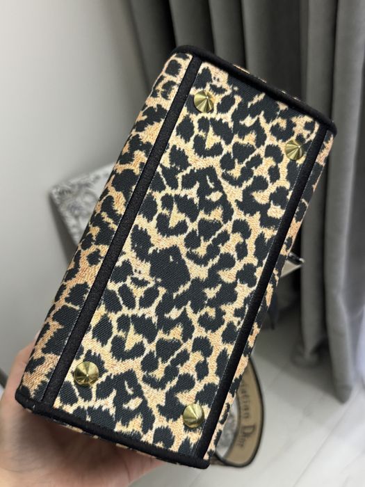 Сумка dior леопард