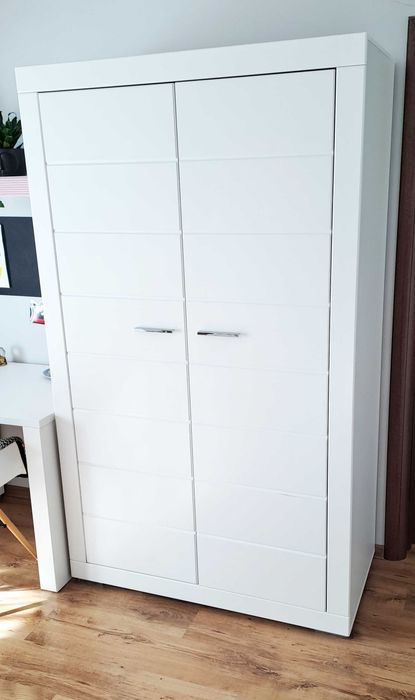 Szafa biurko komoda na 2 szuflady BIAŁY KOLOR