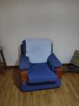 Poltrona Azul Turquesa