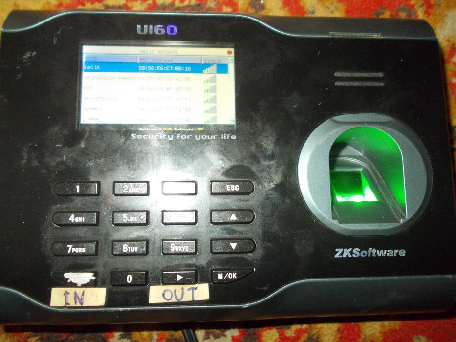ZKSoftware U160 биометрический сканер