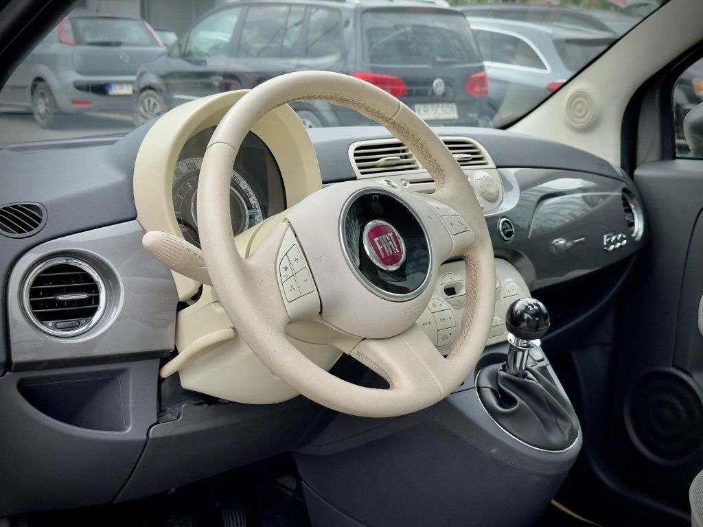 Wypożyczalnia samochodów osobowych wynajem fiat 500 Kraków Skawina