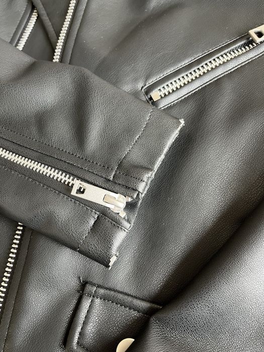 Чоловіча косуха зі штучної шкіри Pull&Bear