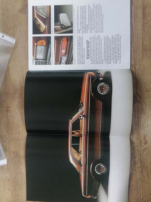 Prospekt Mercedes W123 200D 240D 300D