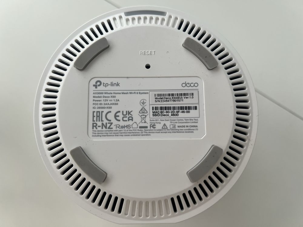 Router TP-LINK Deco X50 2.4 / 5 GHz (DualBand), Wi-Fi Mesh (3 szt.)