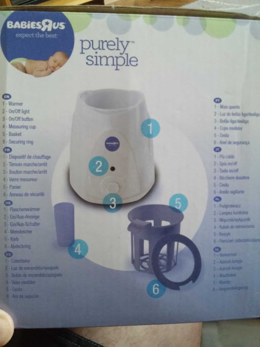 Aquecedor de biberons BabiesRUs como Novo