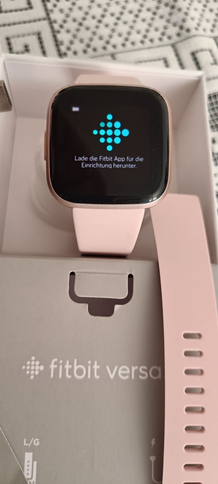 Smartwatch Fitbit Versa 2 Różowy
