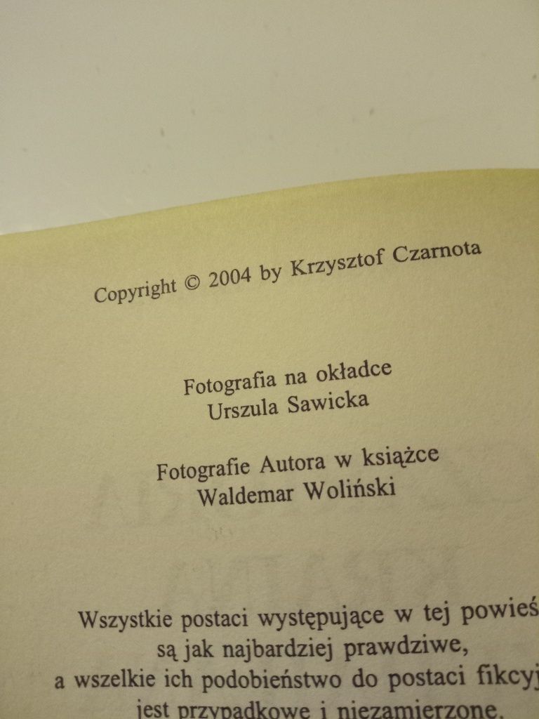 Czartoria kraina Kuhailana - Krzysztof Czarnota (autograf)