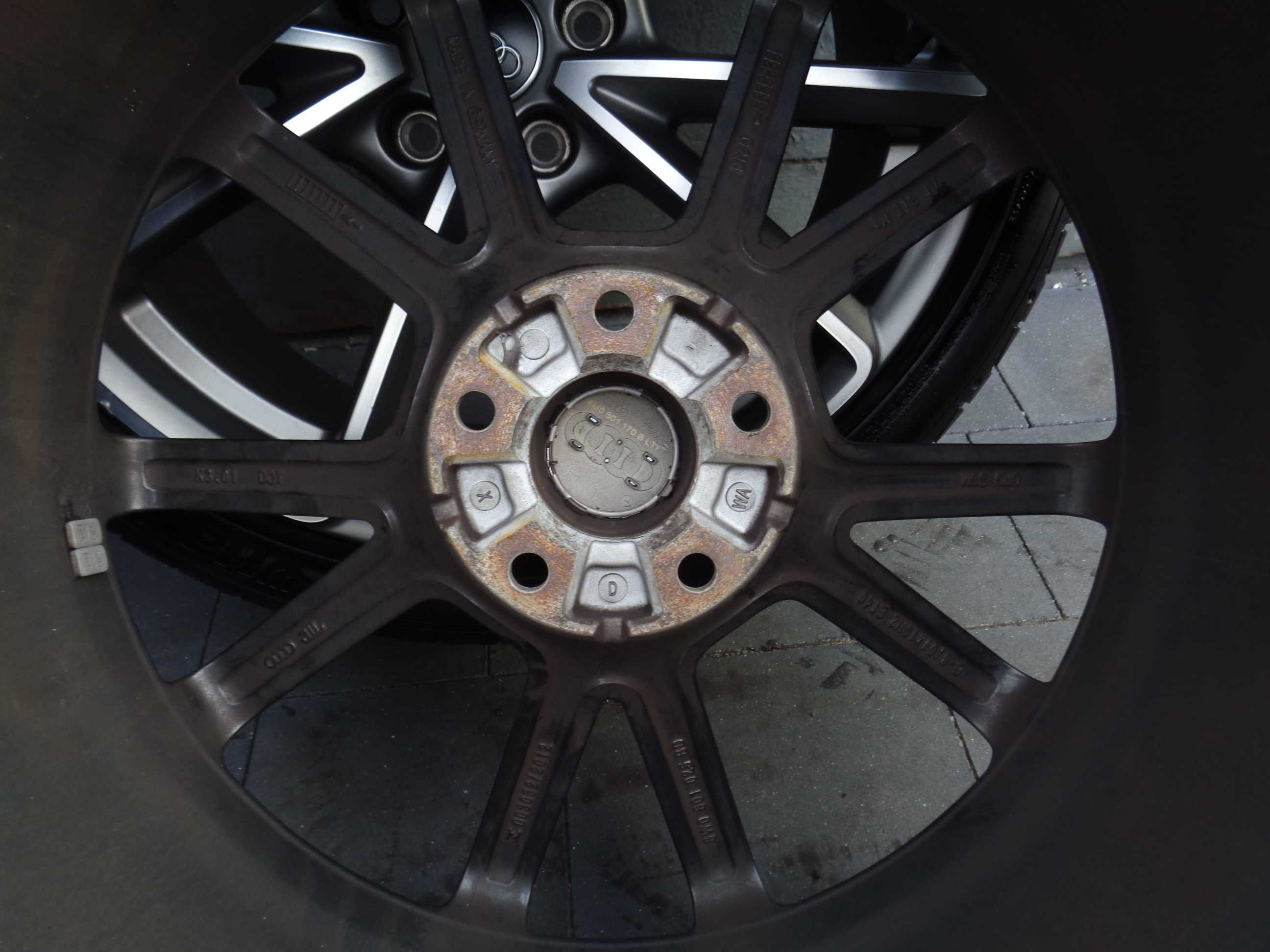 Oryginalne alufelgi AUDI RS 19 cali 5x112 A3 A4 A5 A6 A8 VW Seat Skoda
