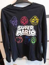 Bluza bluzka cienka Super Mario 128 nintendo