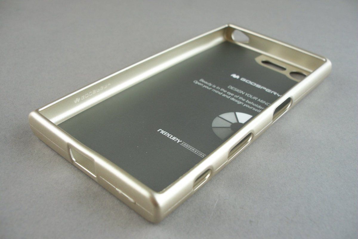 Mercury Ijelly Metal - Etui Back Cover Sony Xperia X Compact