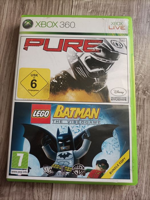 Gry Pure i Lego Batman na Xbox 360