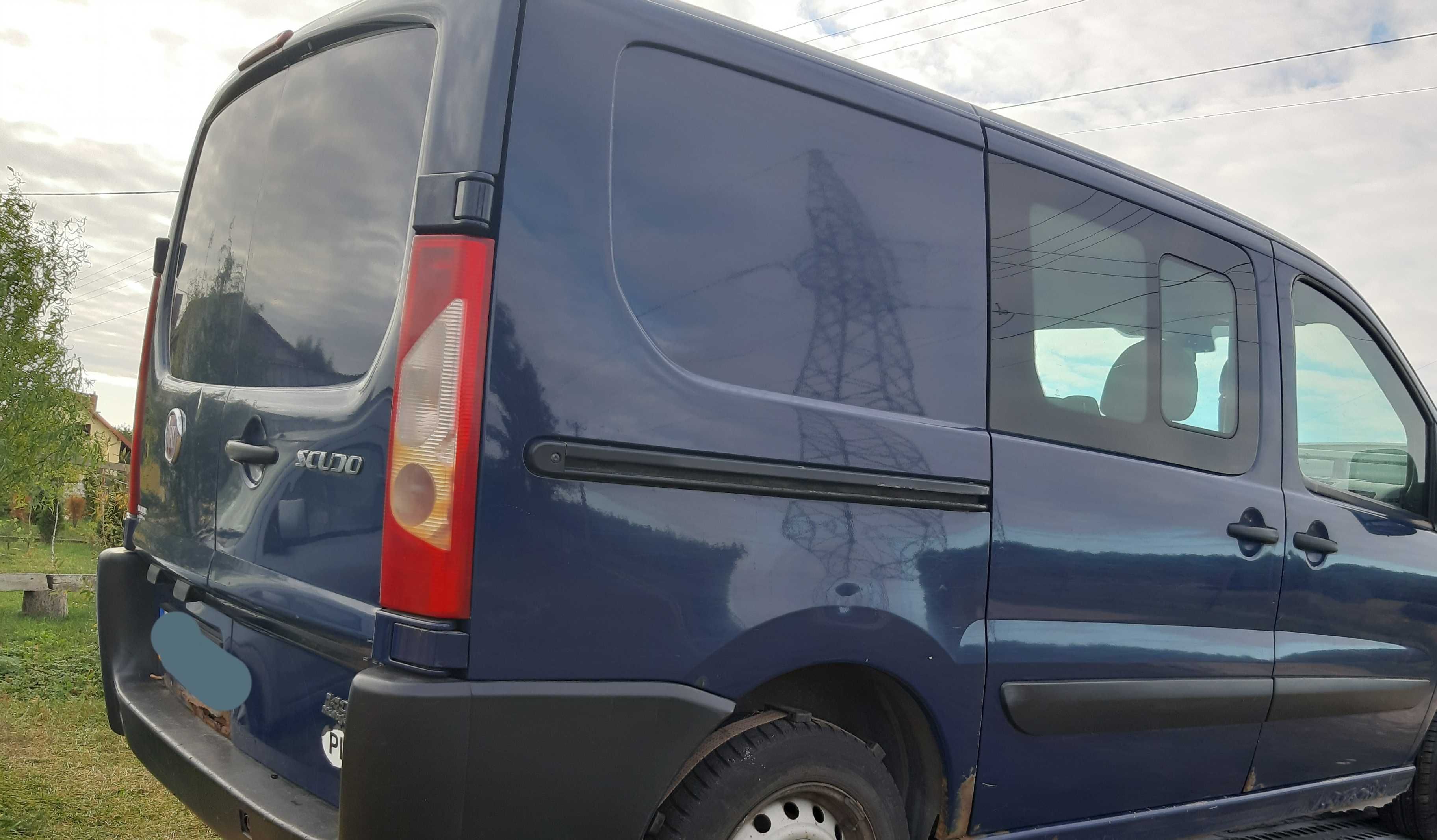 Fiat Scudo 2,0 Multijet 10-osobowy 2007 możliwa zamiana