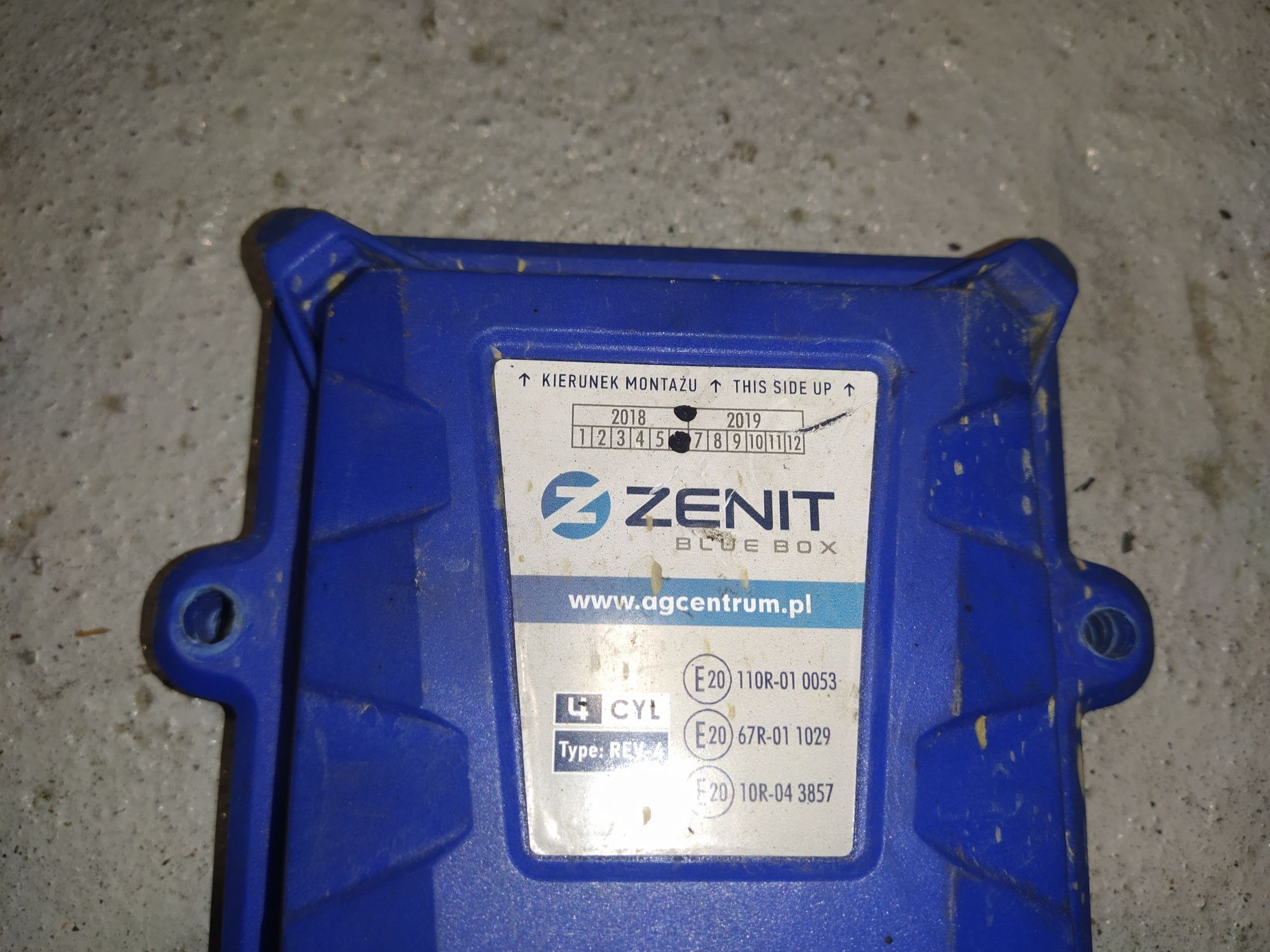 Sterownik komputer LPG Zenit Blue Box typ. REV-4