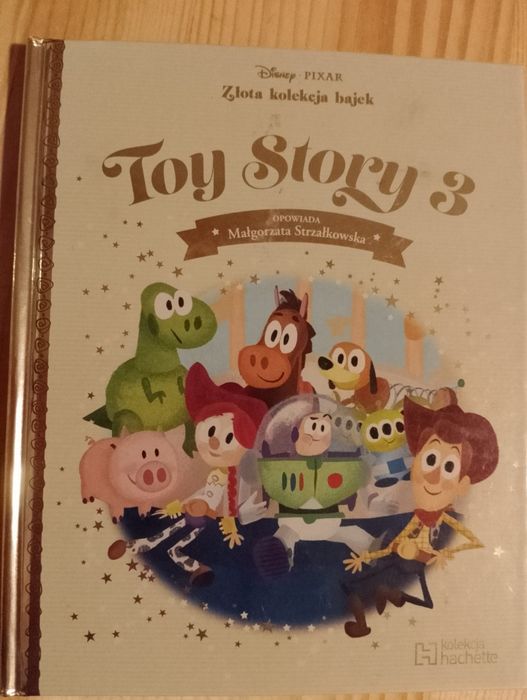 Toy story 3 Disney PIXAR złota kolekcja bajek