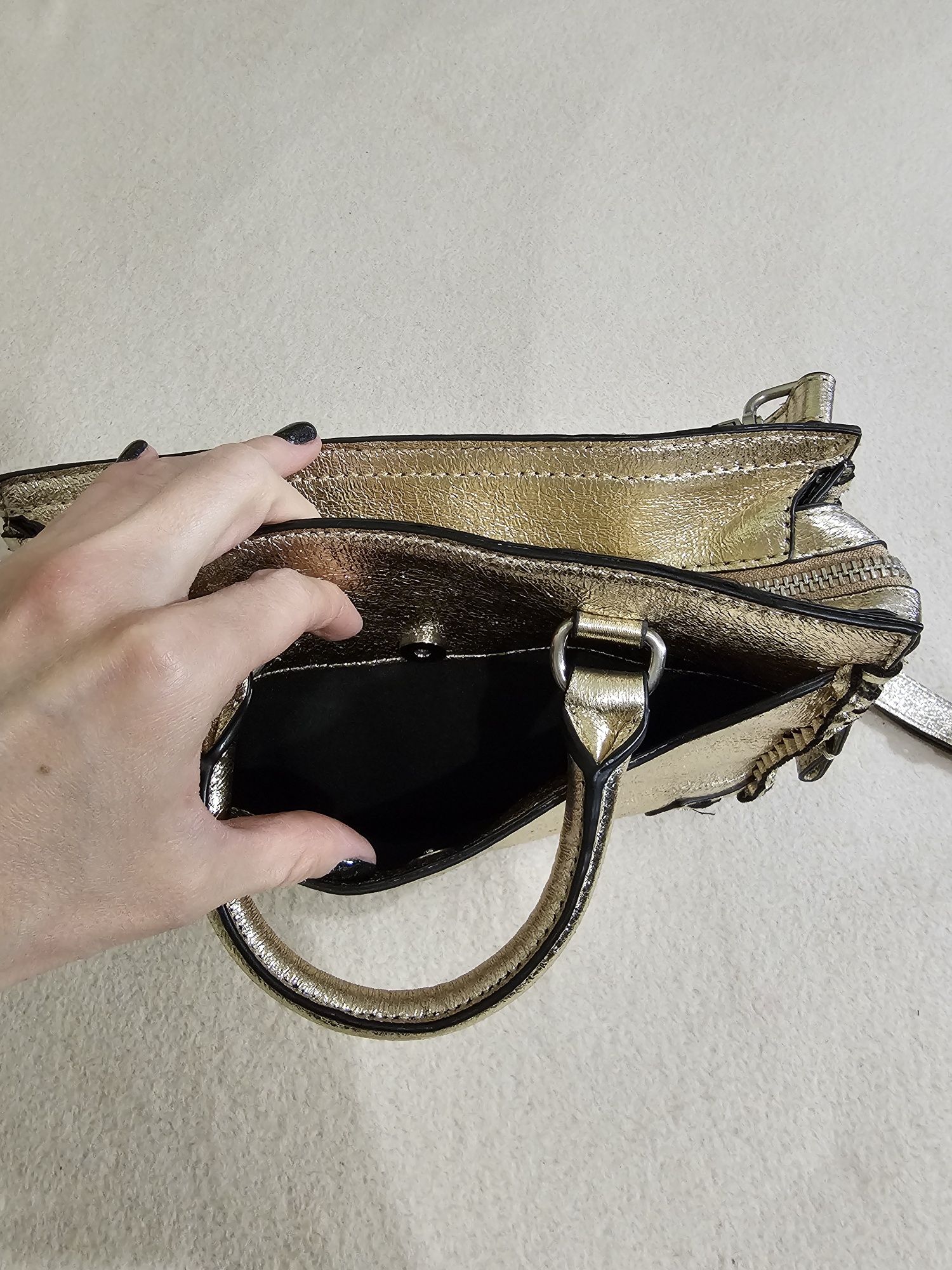 Сумка Zara цвет золото