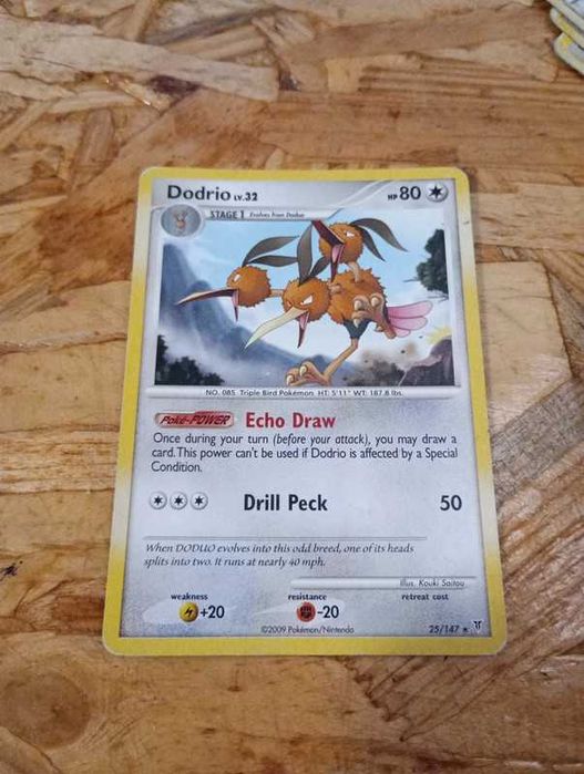 Dodrio 25 / 147 - carta pokémon