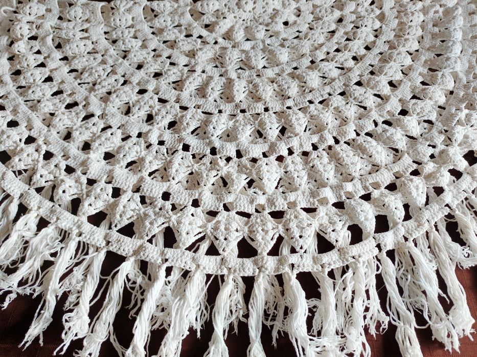 Toalha em linho feito á mão