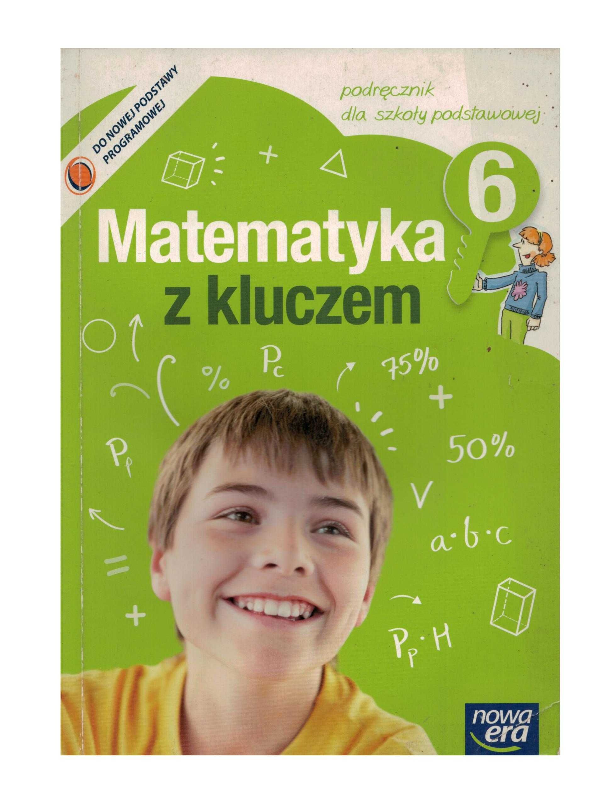 Matematyka z kluczem kl 6 podręcznik Nowa Era klasa 6 jak nowy