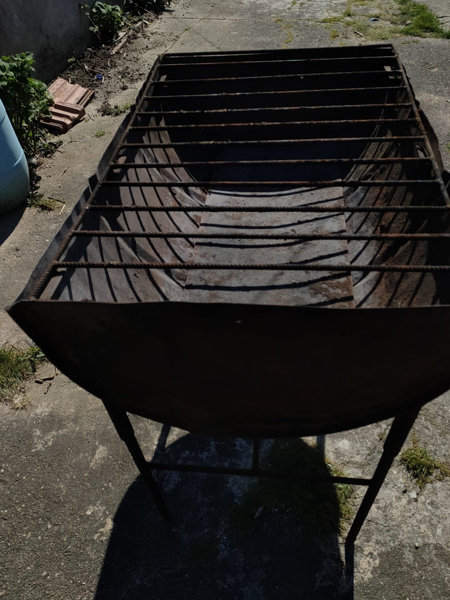 Fogareiro grande para churrasco