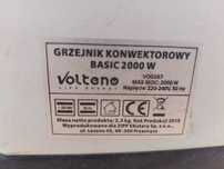 Grzejnik konwektorowy 2000W