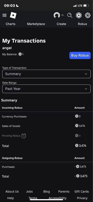 продам акаунт в роблоксе