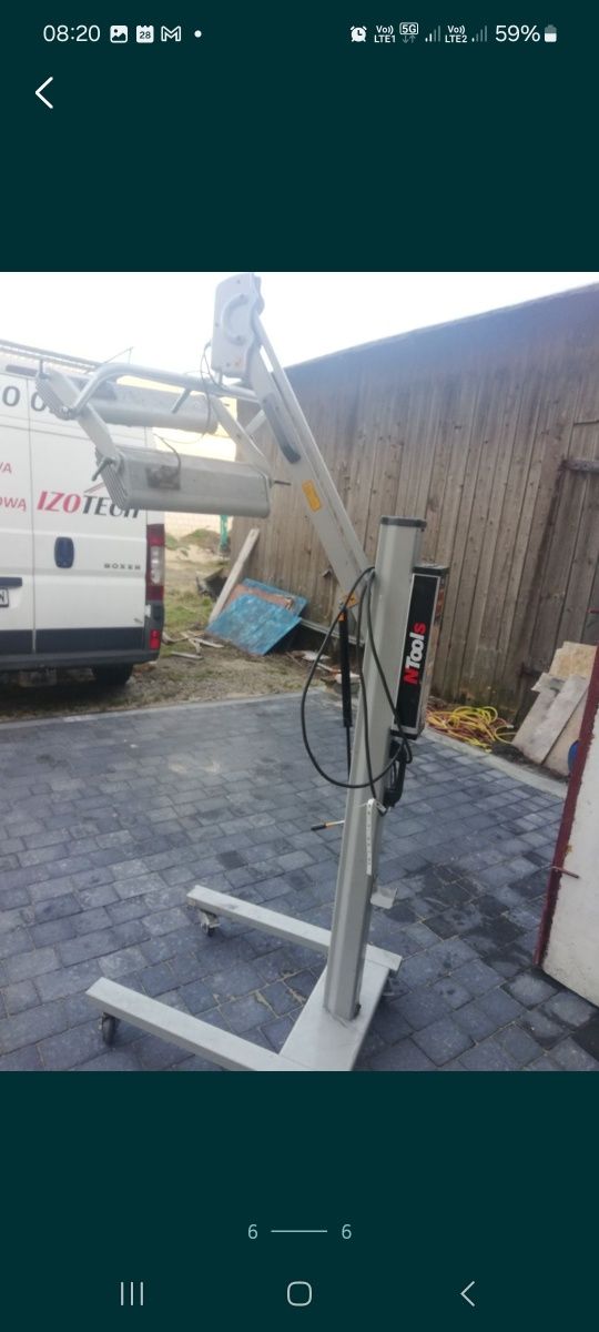 Promiennik lakierniczy podczerwieni Ntools FDS2000 Plus jak nowy