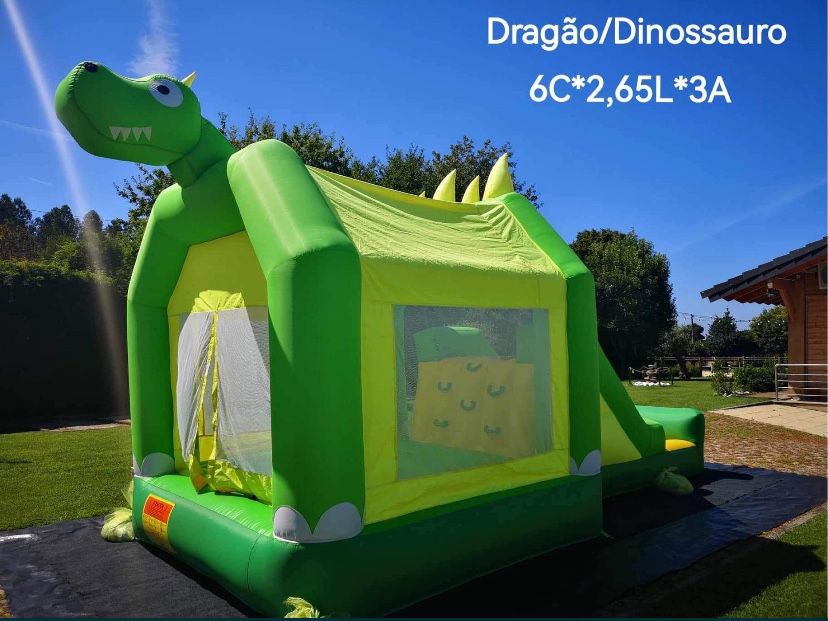 Vendo Insuflavel dragão em bom estado + motor