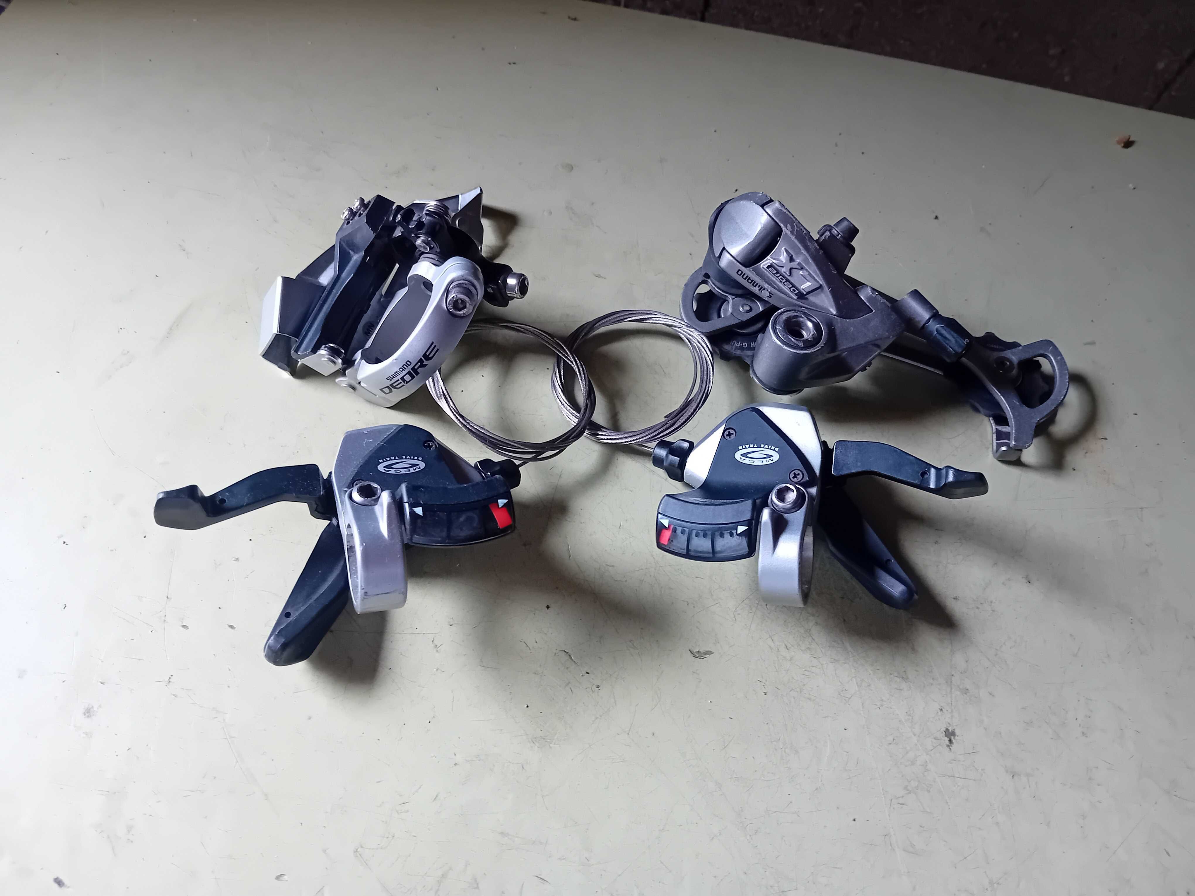 Peças DEORE LX semi-novas