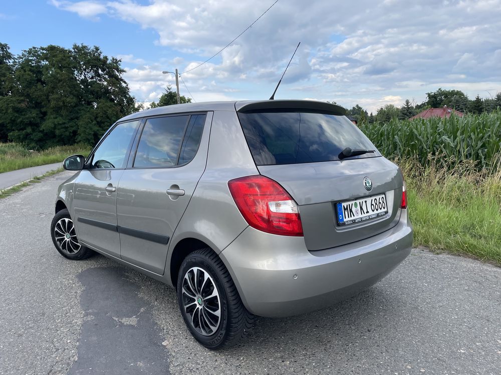 Skoda Fabia II 1.4MPI 86PS Klima Serwis Bogato Wyposażona Opłacona!